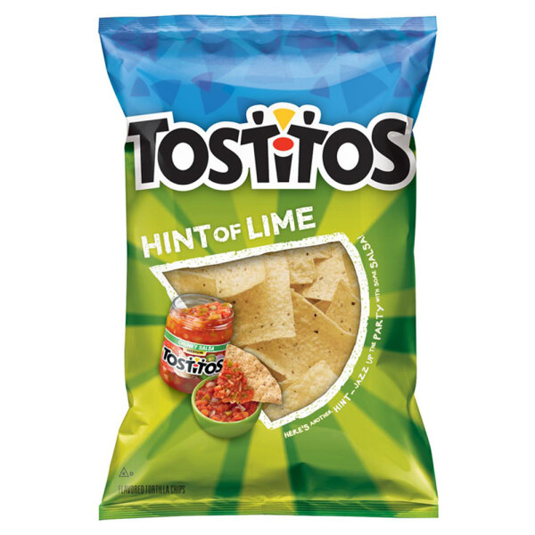 Tostitos Hint Of Lime Flavored Tortilla Chips 283,5g