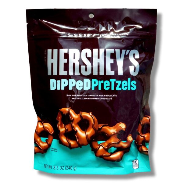 Hershey’s Milk Chocolate Dipped Pretzels 120g