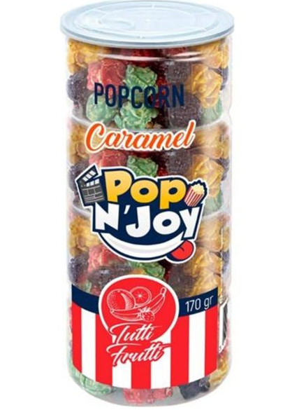Pop N Joy Popcorn Tutti Frutti 170g