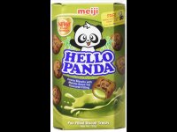 Meiji Hello Panda Cocoa Biscuits with Matcha Green Tea...