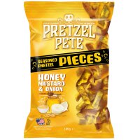 Pretzel Pete Pieces Honey Mustard & Onion 160g