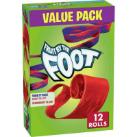 Betty Crocker Fruit by the Foot 12 Rolls Variety Pack 256g
