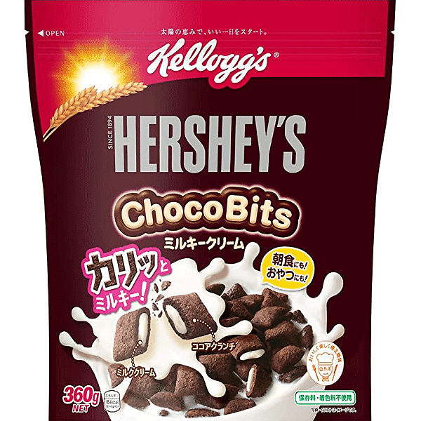 Kelloggs Hersheys Choco Bits 360g (Japan)