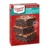 Duncan Hines Dark Chocolate Fudge Brownie Mix 515g