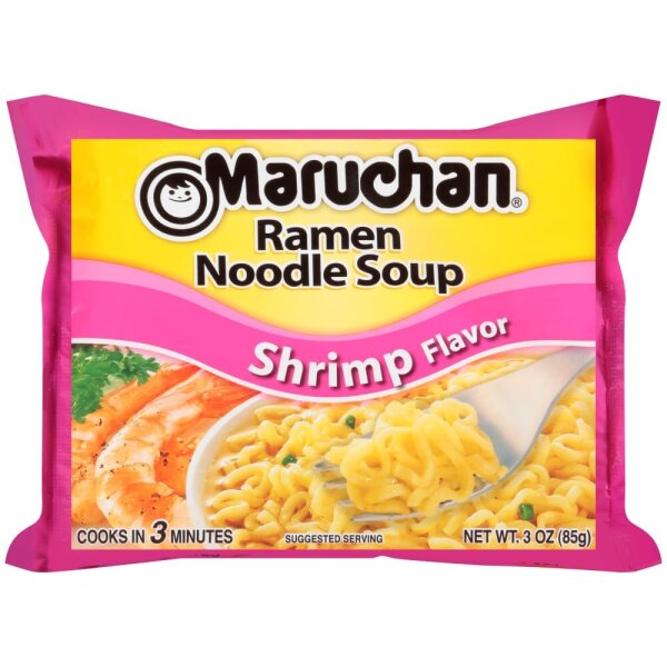 Maruchan Ramen Noodle Soup Shrimp Flavor 85g