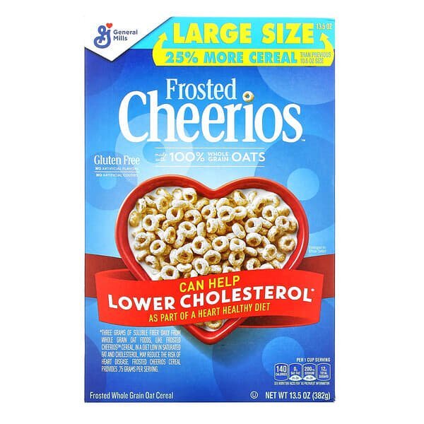 General Mills - Frosted Cheerios Large Size (Glutenfrei) 382g