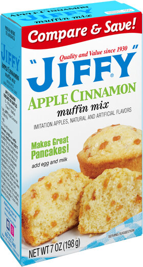 Jiffy - Apple Cinnamon Muffin & Pancakes Mix 198g