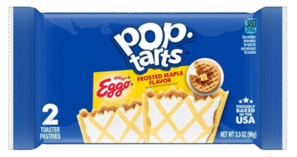 Kelloggs - Pop-Tarts - "Eggo" - Frosted Maple Flavor - 96g