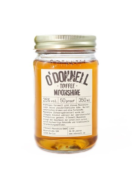 O´DONNELL - MOONSHINE Toffee 350ml 25%vol.