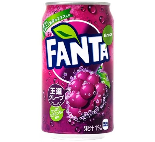 Fanta - Grape (Japan) 355ml