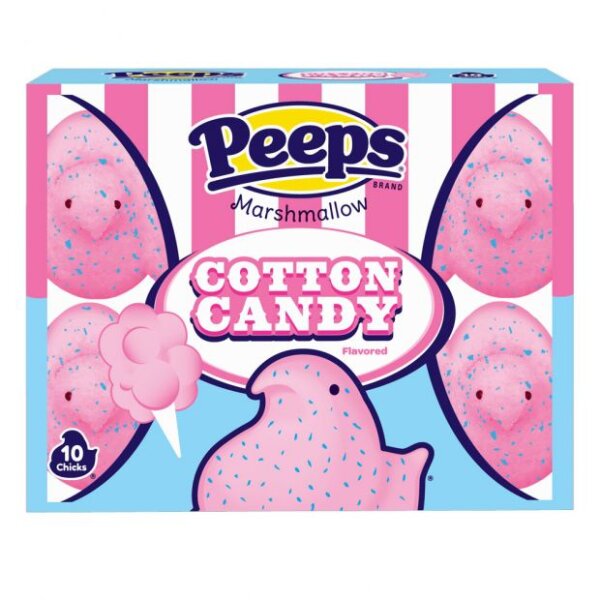 Peeps Marshmallow Chicks Cotton Candy Flavor 85g