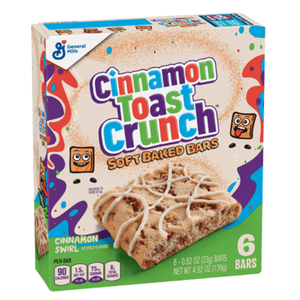 Cinnamon Toast Crunch Soft Baked Bars 139g