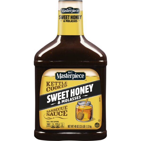 KC Masterpiece BBQ Sauce Sweet Honey and Molasses 510 g
