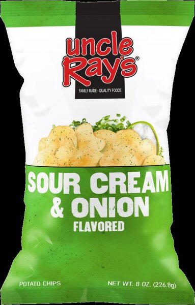 Uncle Rays Sour Cream & Onion Flavored 127,5 g