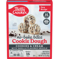 Betty Crocker no-bake Cookie Dough Bites Cookies &...