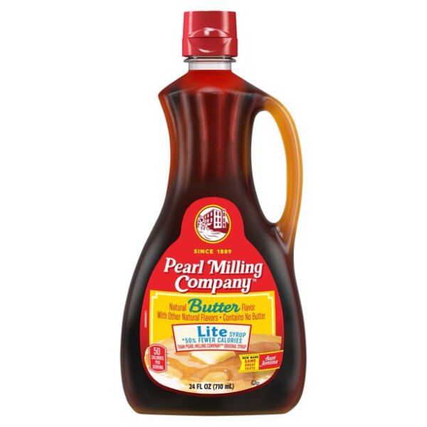 Pearl Milling Company Lite Syrup Natural Butter Flavor 710ml