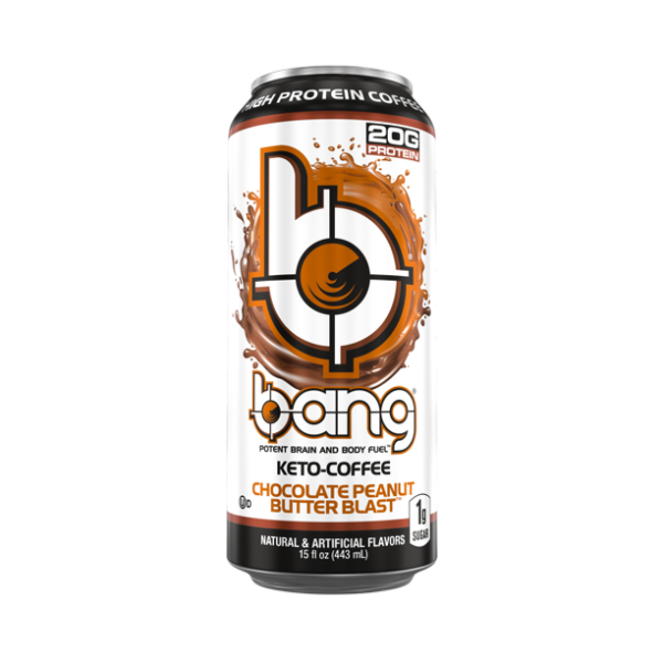 Bang High Protein Keto-Coffee Chocolate Peanut Butter Blast 473ml