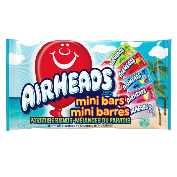 Airheads Mini Bars Paradise Blends 340g