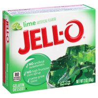 Jell-O Lime Gelatin Dessert  85 g