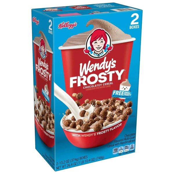 Kellogg’s Wendy’s Frosty Chocolatey Cereal 748g (MHD 04.01.2023)