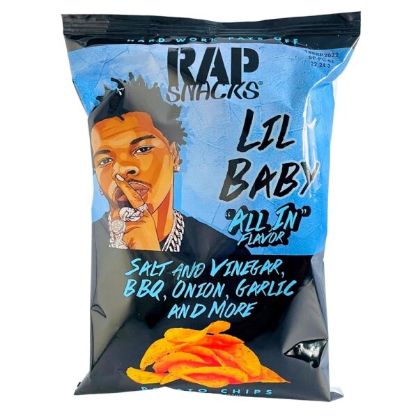 Rap Snacks Lil Baby All In Potato Chips 71g
