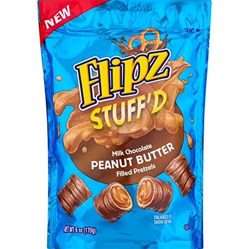 Flipz Stuffd Milk Chocolate Peanut Butter filled Pretzel 170g