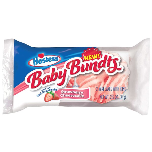 Hostess Baby Bundts Strawberry Cheesecake 2 Stück 71g