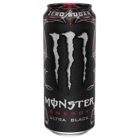 Monster Energy Drink Ultra Black 500ml Zero Sugar