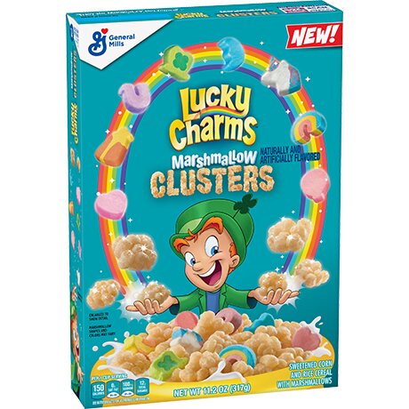 General Mills Lucky Charms Marshmallow Clusters 317g