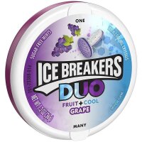 Ice Breakers Mints Duo Fruit + Cool Grape 36g