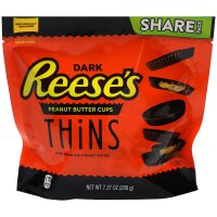 Reese´s Dark Peanut Butter Cups Thins Share Pack 208g