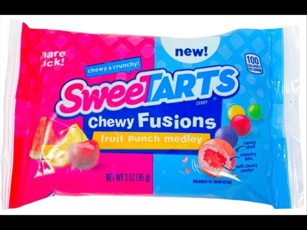 Sweetarts Chewy Fusions Fruit Punch Medley 85g