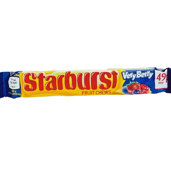 Starburst Very Berry Fruit Chews 45g