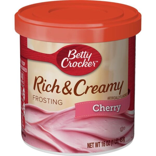 Betty Crocker Rich & Creamy Cherry Frosting 453g