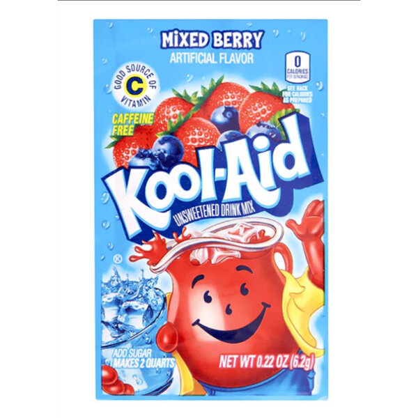 Kool-Aid Unsweetened Drink Mix Mixed Berry 6,2g