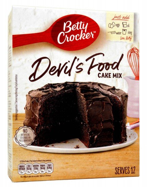 Betty Crocker Devil´s Food Cake Mix 425g