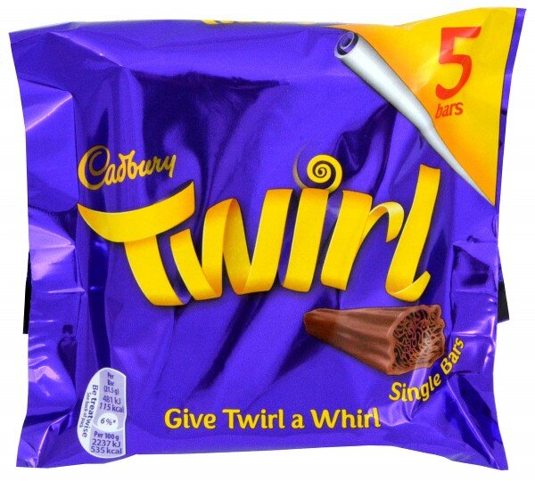 Cadbury Twirl 5 Riegel 107,5g