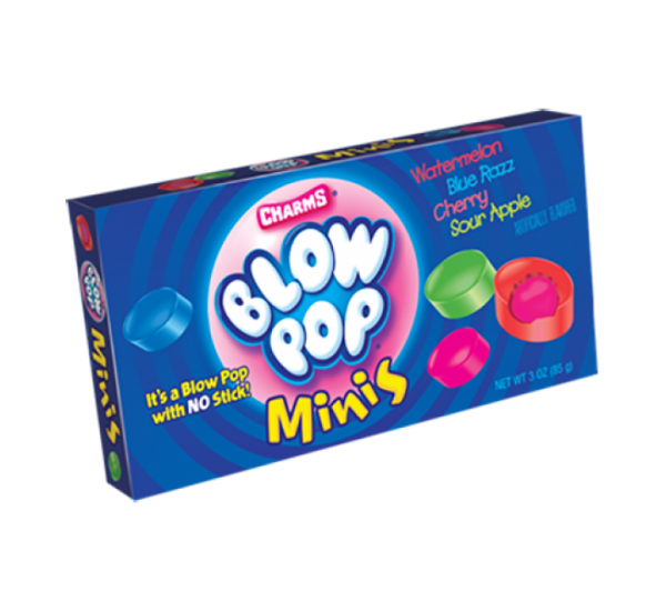 Charms Blow Pop Minis, Theater Box 99g