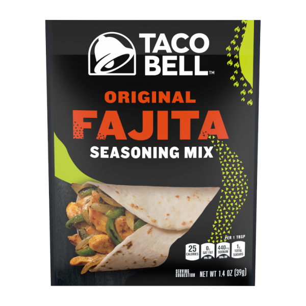 Taco Bell Orginal Fajita Seasoning Mix 39g