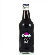 Crush Soda Grape MEXICO Koffeinfrei  (cane sugar) 355 ml