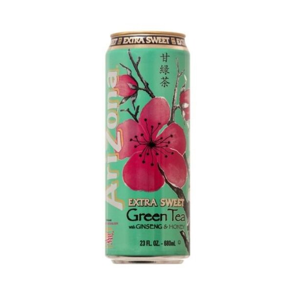 Arizona Extra Sweet Green Tea with Ginseng & Honey 680ml