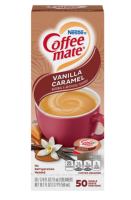 Coffee Mate Vanilla Caramel Liquid Coffee Creamer Singles...