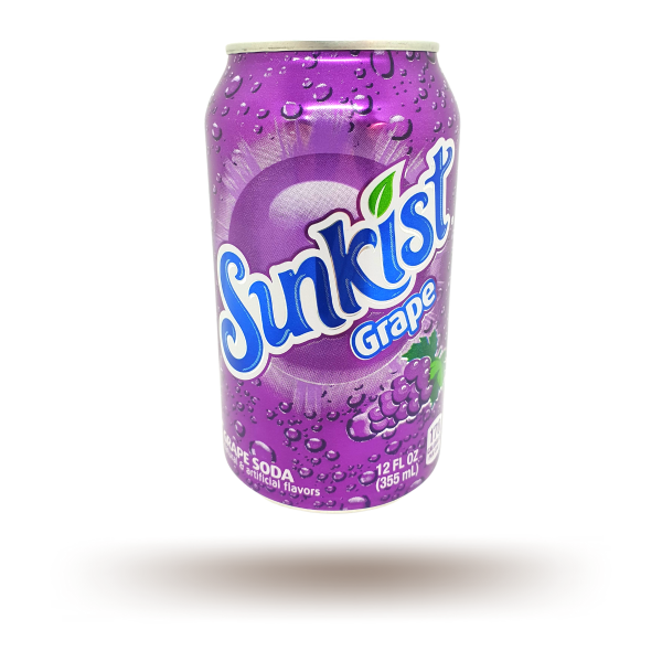 Sunkist Grape Soda 355ml