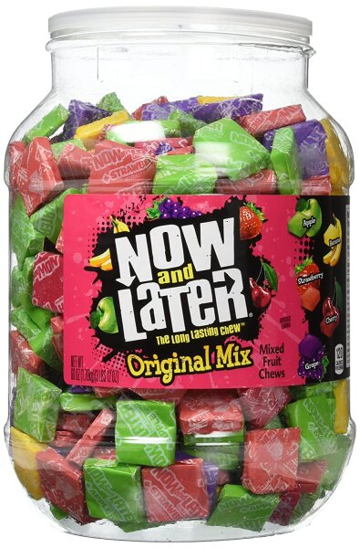 Now and Later Original Mix Mixed Fruit Chews 1,72kg