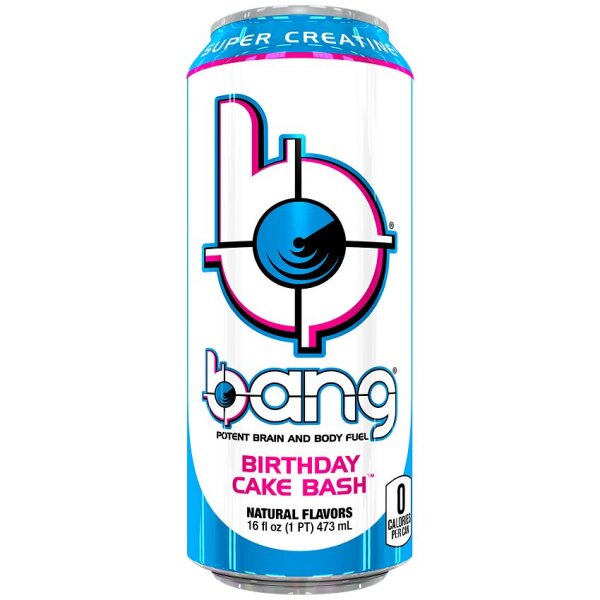 Bang Energy Drink with Creatine Birthday Cake Bash 473ml