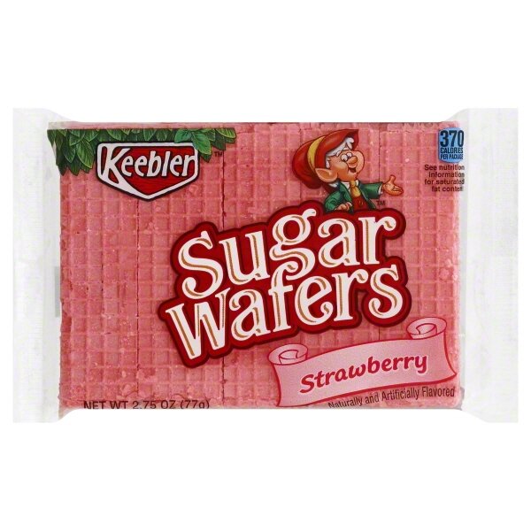 Keebler Sugar Wafers Strawberry 77g