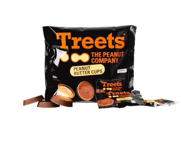 Treets Peanut Butter Cups 130g