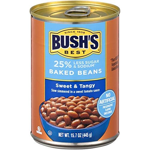 Bushs Baked Beans Sweet & Tangy 445g (MHD 02.2023)