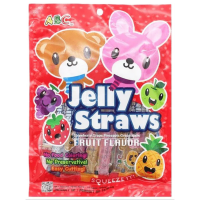 ABC Bear & Bunny - Jelly Straws Fruit Flavour...