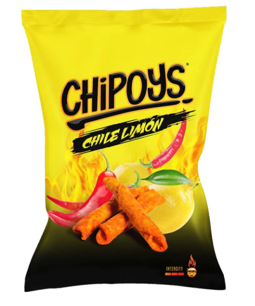 Chipoys Fiery Tortilla Chips Chile Limon 56,7g